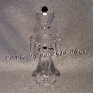 Swarovski Crystal Exquisite Accents Nutcracker Figurine ~ Signed By Designer